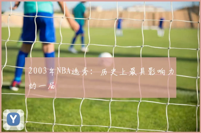 2003年NBA选秀:历史上最具影响力的一届