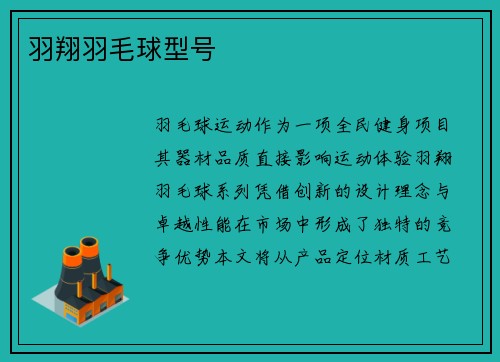 羽翔羽毛球型号